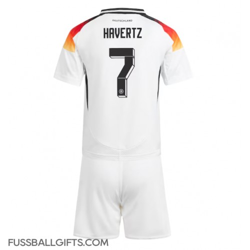 Deutschland Kai Havertz #7 Fußballbekleidung Heimtrikot Kinder EM 2024 Kurzarm (+ kurze hosen)